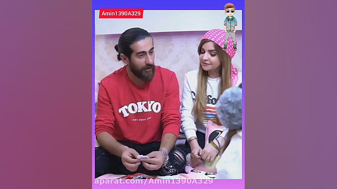 کلیپ خنده دار ، السا ، دنبال =...