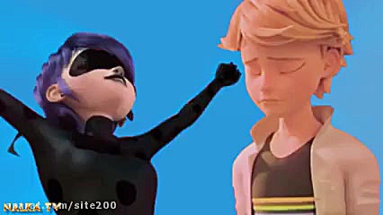 دختر کفشدوزکی و گربه سیاه در