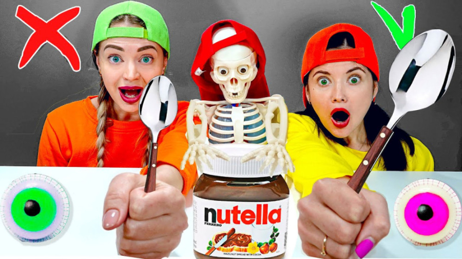 چالش خوراکی یام یام سنگ ،کاغذ،...