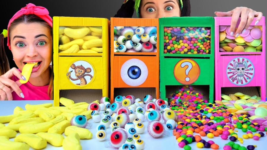 چالش خوراکی یام یام ماشین آبنب...