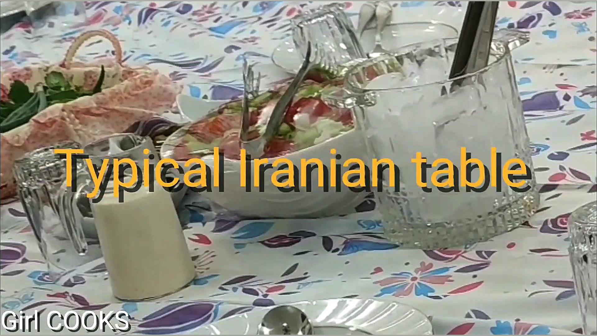 سفره آرایی ایرانی