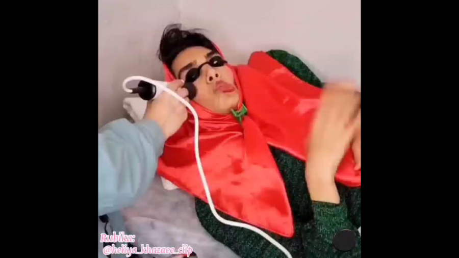 طنز هلیا خزایی هلیا آرایشگاه خ...