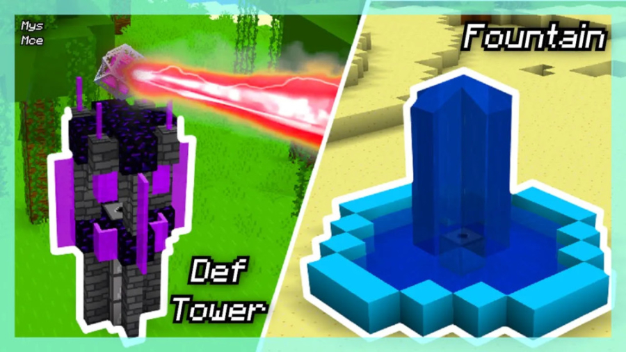 ماینکرافت ساخت 5 سازه رداستونی...