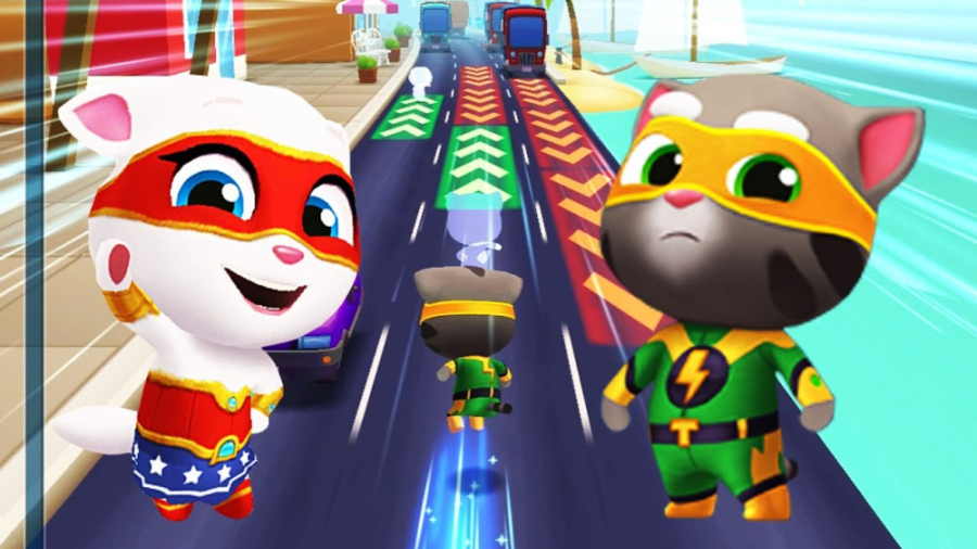 مسابقه با سوپر تام، سوپر آنجلا...