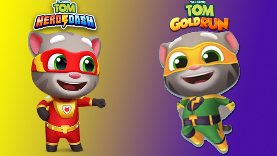 کارتون تام سخنگو  بازی قایم با...