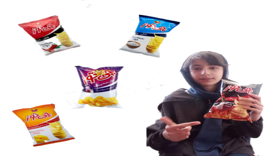 چالش خوردن چیپس تند در ۱ دقیقه