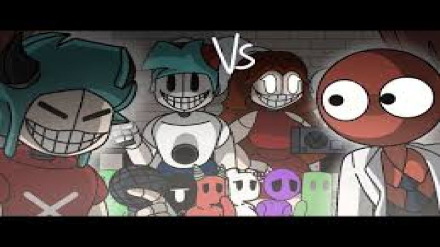 FNF Vs Rainbow Friends DEMO MOD + Cutscene, Vs Blue