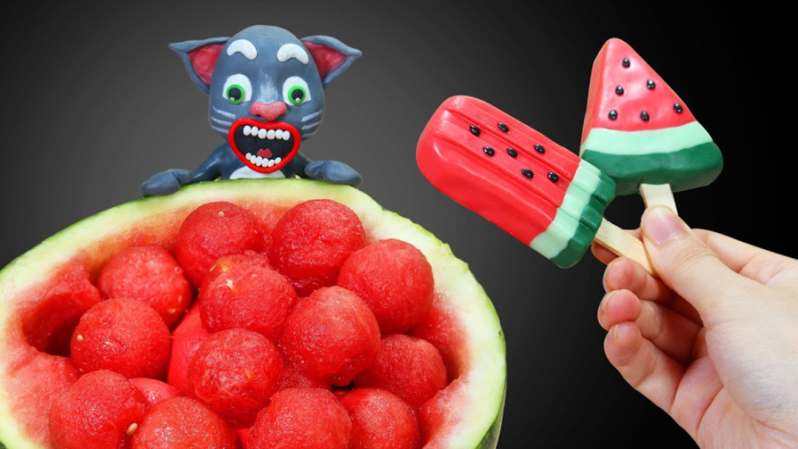 تام سخنگو و هندوانه | انیمیشن...