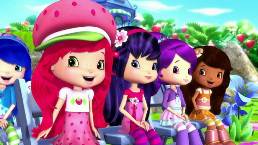 کارتون کیک توت فرنگی | دوستان...