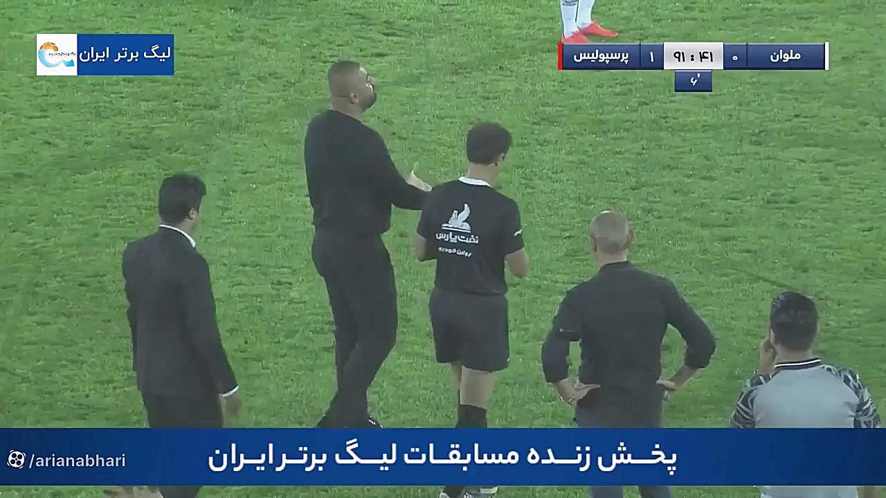 خلاصه بازی پرسپولیس ۱ ۰ ملوان