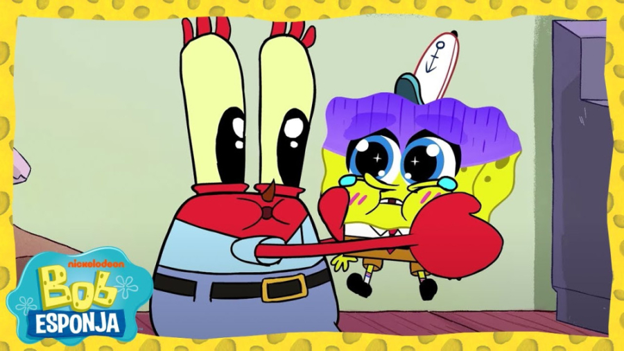 باب اسفنجی در سبک انیمه چیبی!...