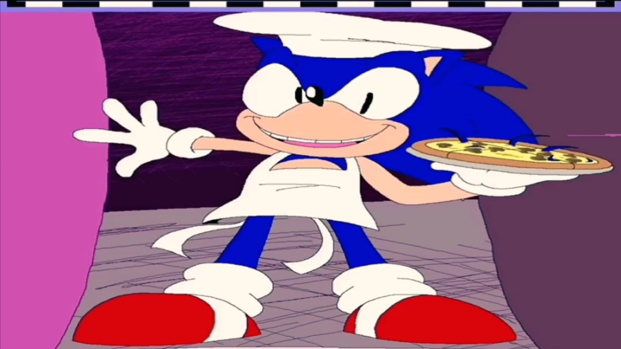 سونیک و سفارش پیتزا دوبله فارس...