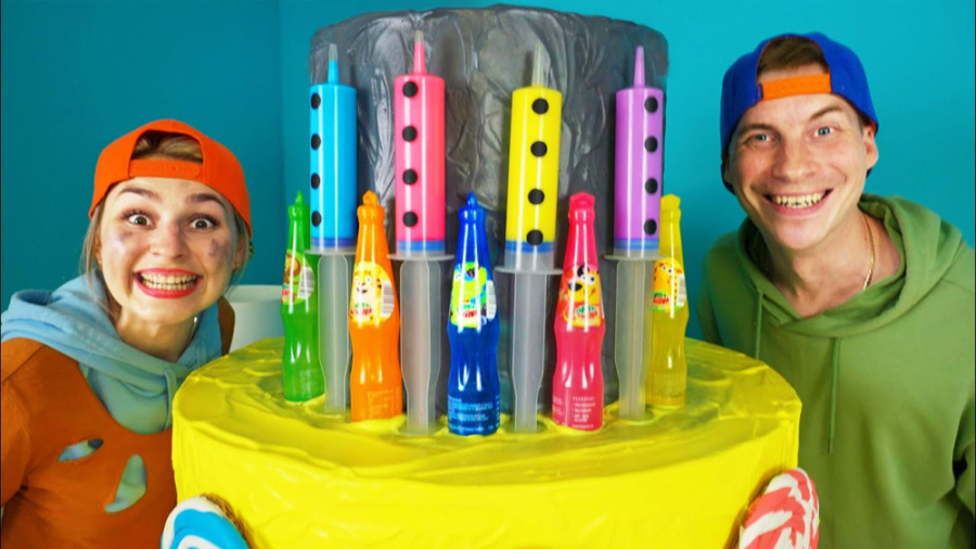 چالش های غذایی با ویکی و نیکی...