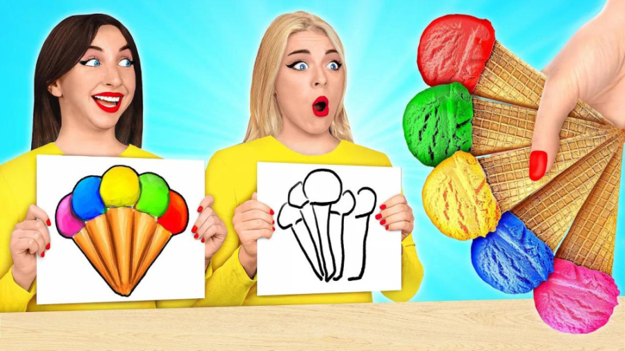 چالش خنده دار نقاشی کشیدن  چال...