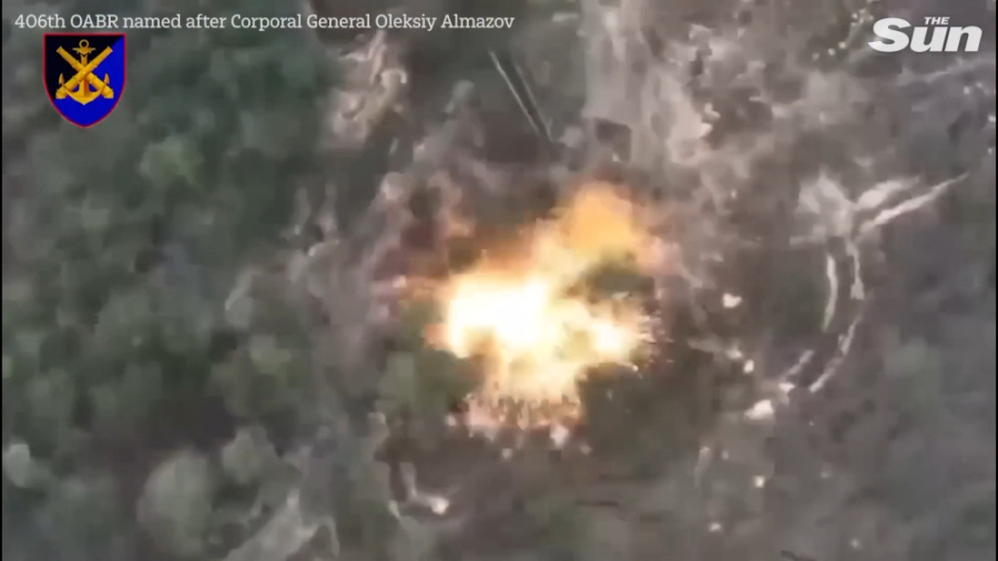 لحظه حمله دقیق نیروهای اوکراین...