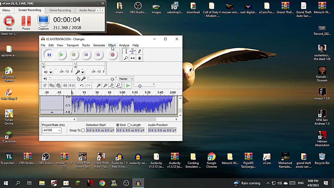برعکس شده ی اهنگ changes چنجز...