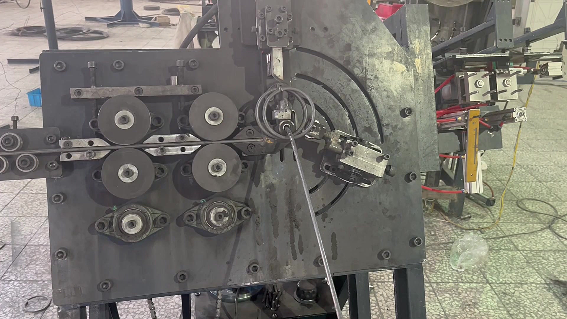 دستگاه حلقه زن مفتولی (سایز مف...