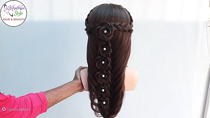 آموزش کامل بافتن مو زیبای دختر...