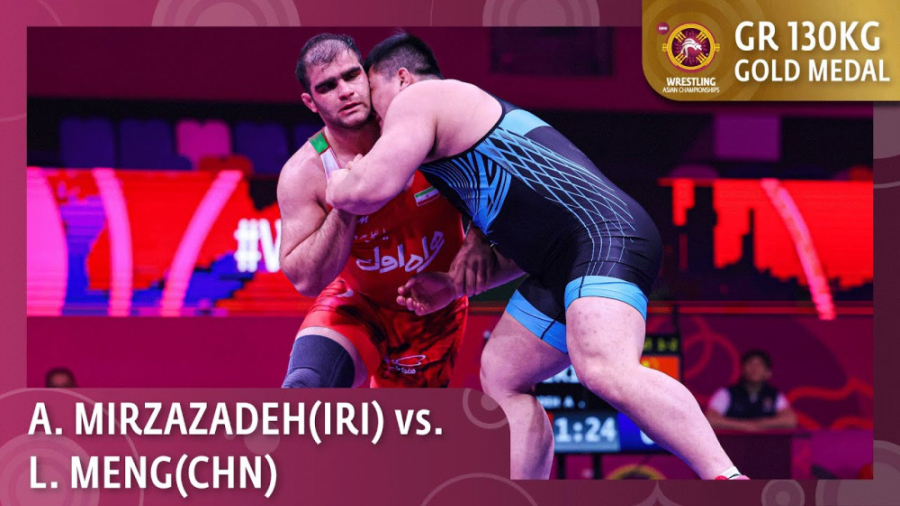 برتری میرزازاده مقابل حریف چین...