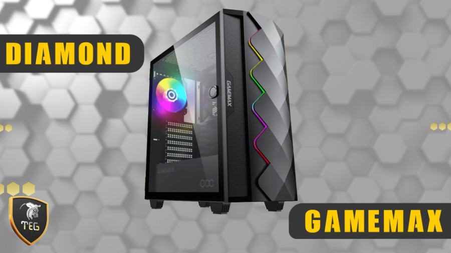 GABINETE GAMEMAX DIAMOND UNBOXING E REVIEW COMPLETO 