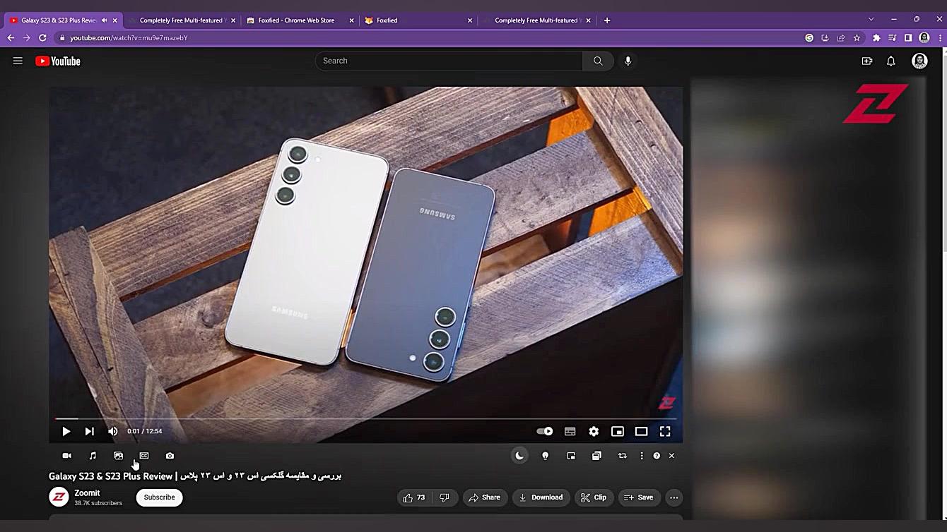 دانلود ویدئو از یوتیوب به کمک...