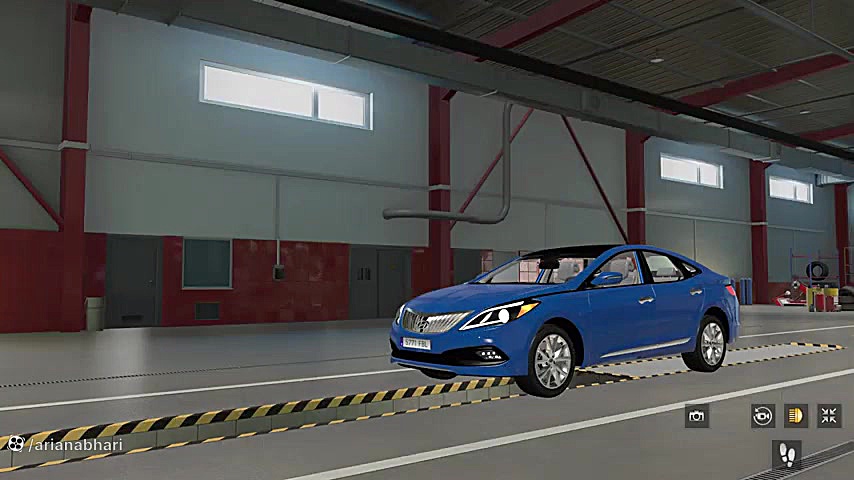 گیم پلی رانندگی و تیونینگ هیون...