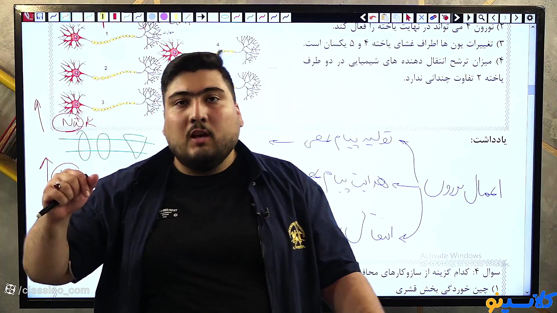 جلسه اول ویژه امتحانات خرداد 1...