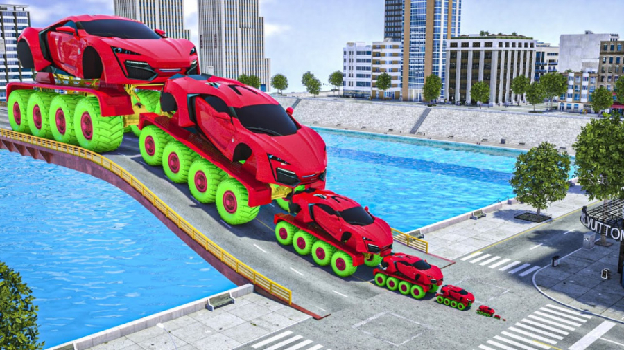 سوپر ماشین غول پیکر در مقابل م...