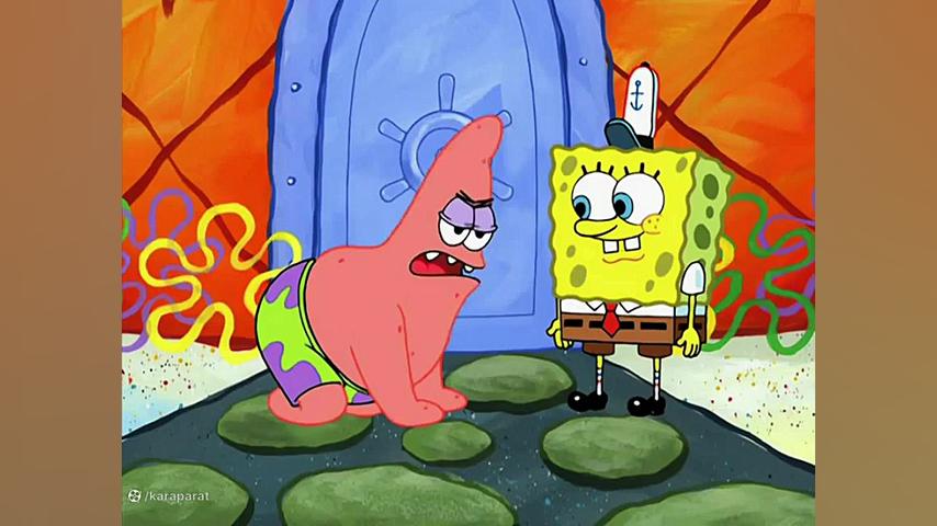 باب اسفنجی خرچنگ و باب قهر میک...