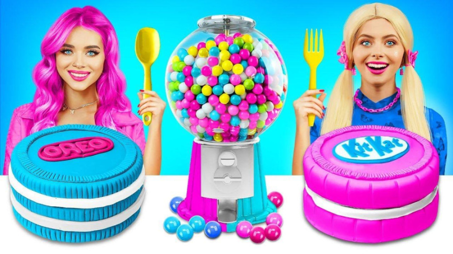 چالش کیکی جدید  چالش غذایی  با...