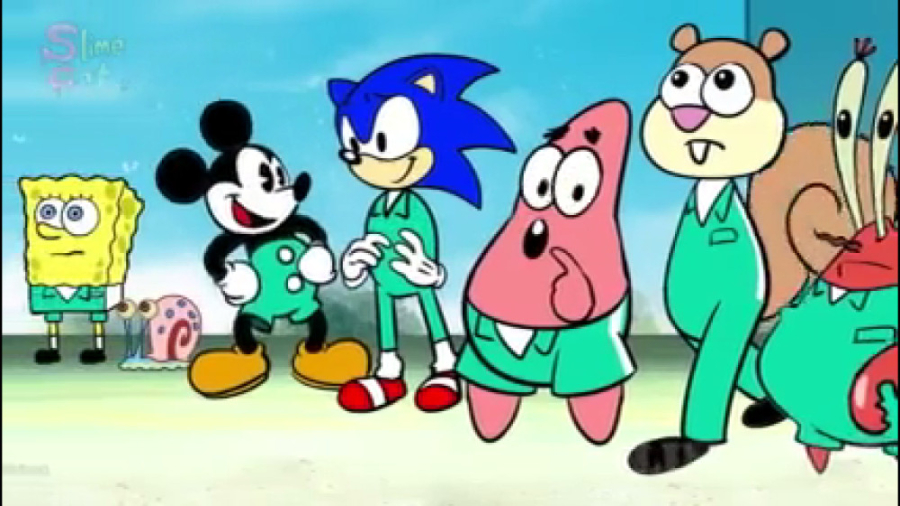 کارتون جذاب  اسکویید گیم باب ا...