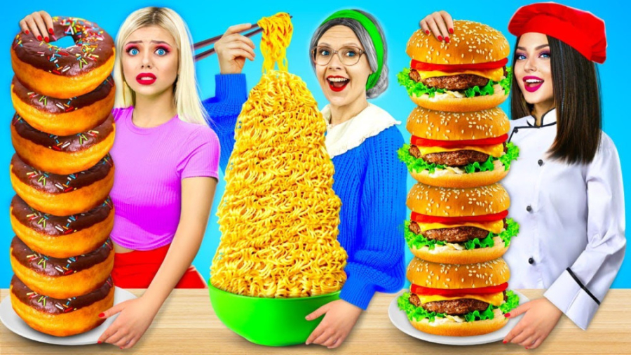 چالش غذایی خنده دار | چالش شوخ...