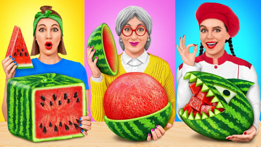 چالش آشپزی من در مقابل مادربزر...