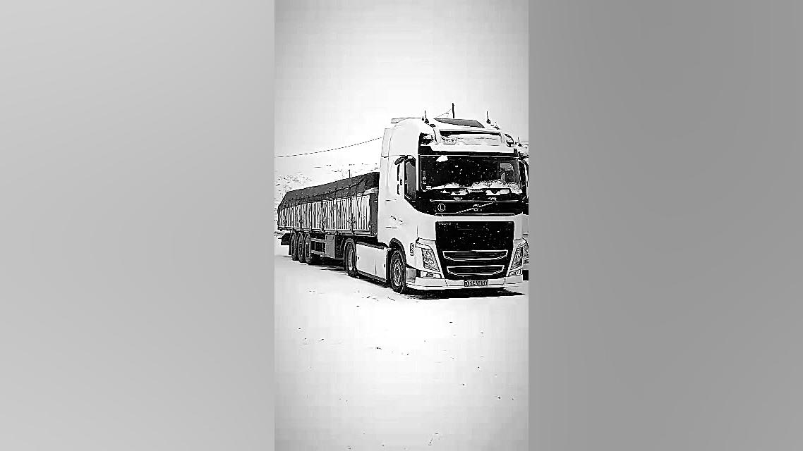 فیلم کامیون ولوو ماشین سنگین