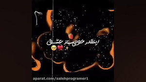 کلیپ عاشقانه سیاه سفید