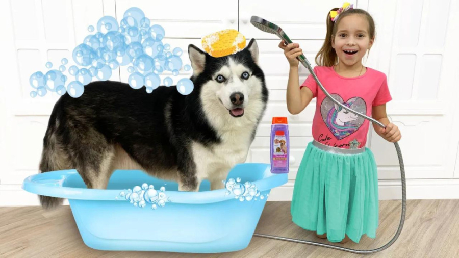 برنامه کودک سوفیا  حمام کردن...