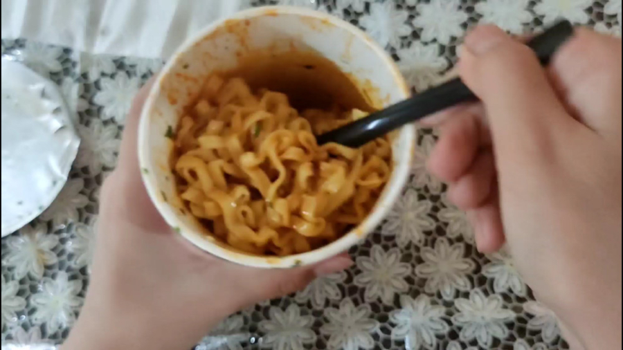 تست و تهیه نودل کارابونارا اصل...