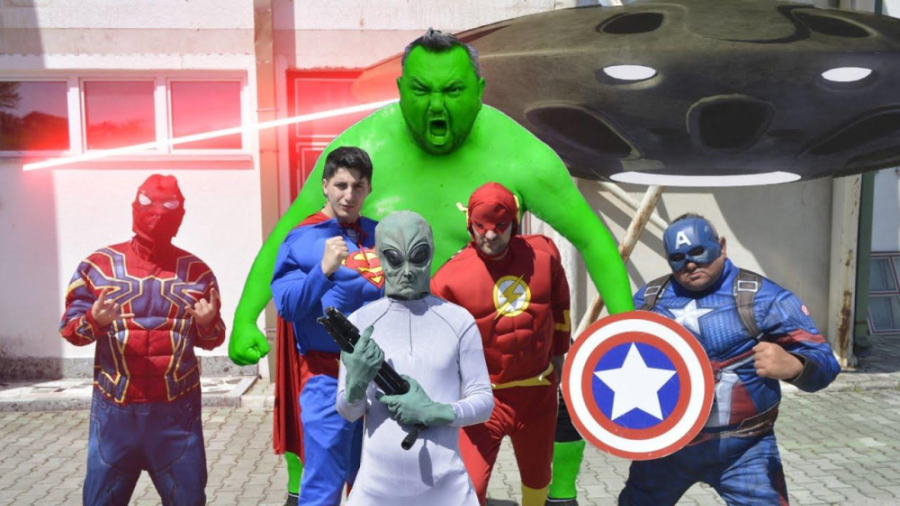 ابرقهرمانان  هالک  مرد عنکبوتی...