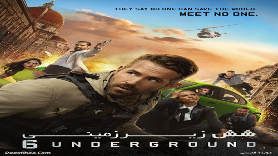 فیلم شش ۶ زیرزمینی با دوبله فارسی Six 6 Underground زمان7064ثانیه
