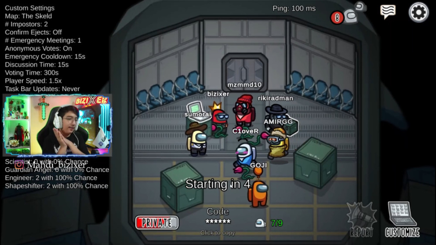 امانگ آس آنلاین با گوجی و فریب...