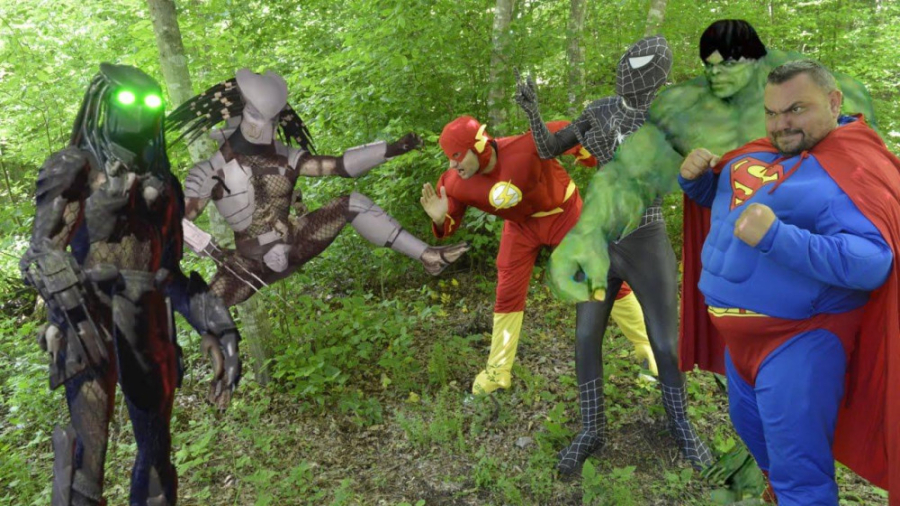 ابرقهرمانان  هالک  مرد عنکبوتی...