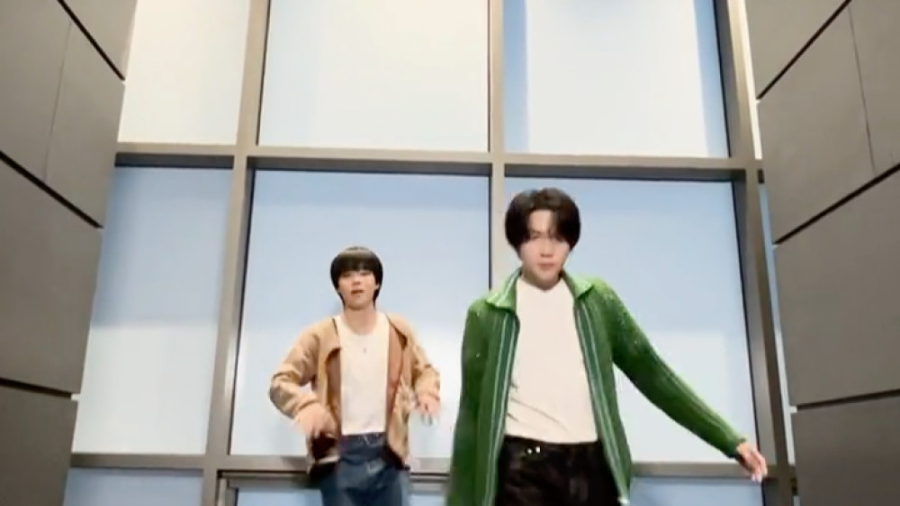 یونگی و جیمین چالش آهنگ هگوم |...