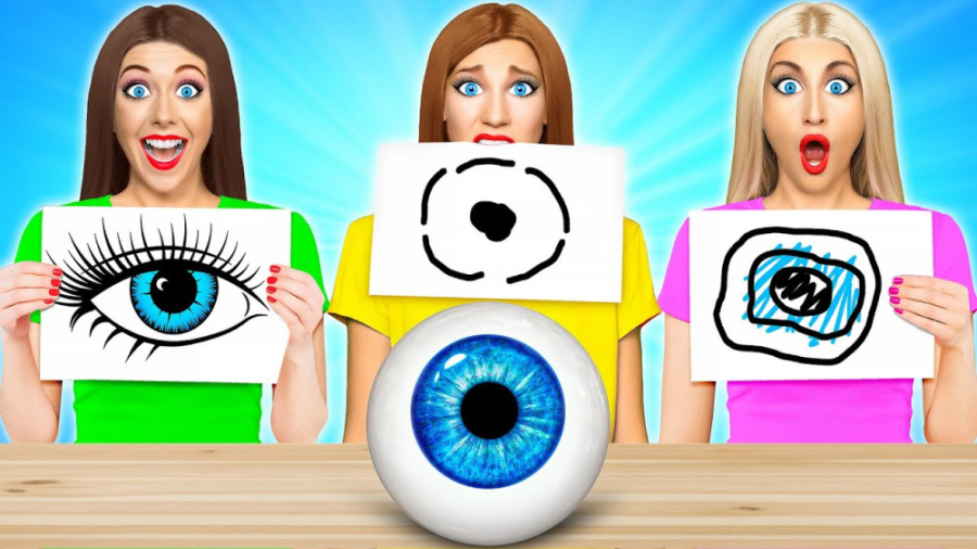 چالش خنده دار  کی بهتر میکشه...