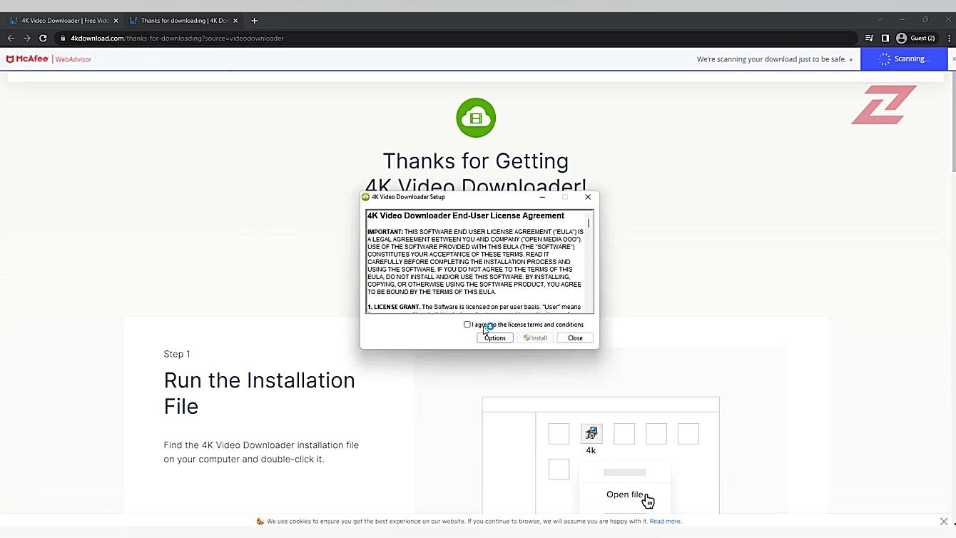 آموزش استفاده از برنامه 4kdown...
