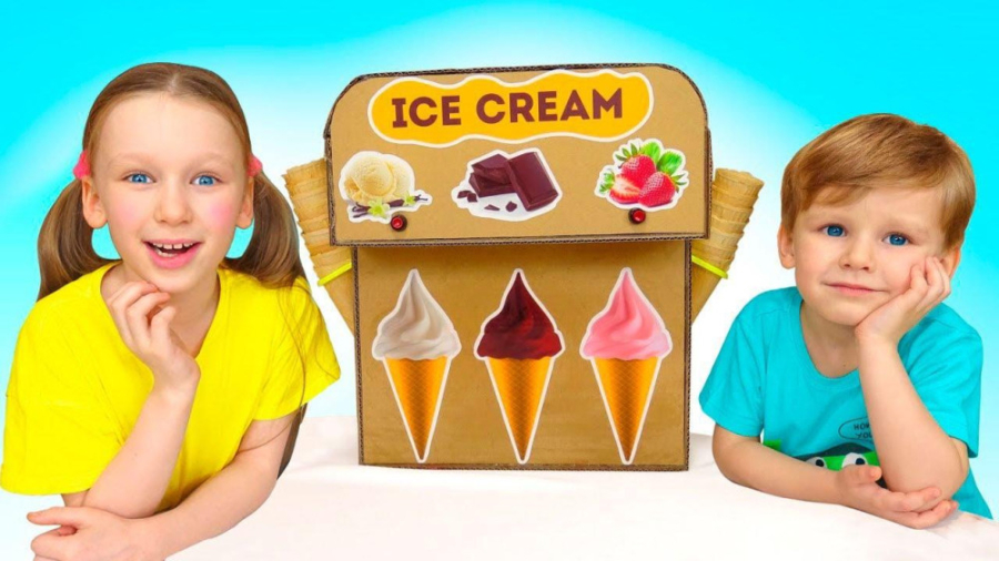 برنامه کودک لیزا  دستگاه بستنی...