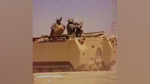 شیرین کاری سرباز آمریکایی