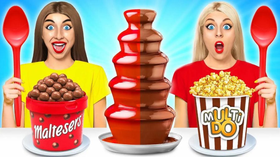 چالش فواره های شکلاتی مولتی دو...