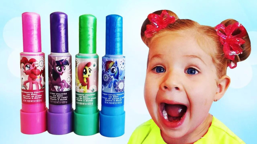 سرگرمی کودک  دیانا و روما  رژ...