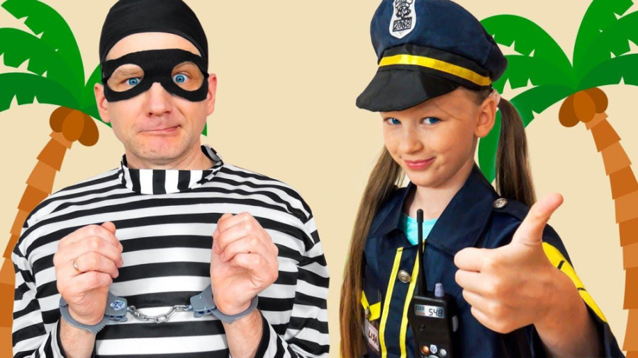 برنامه کودک لیزا  گرفتن یک دزد...