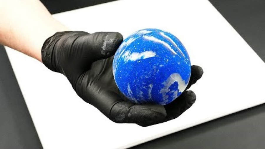 ترفندهای هنری  نقاشی با یک گوی...